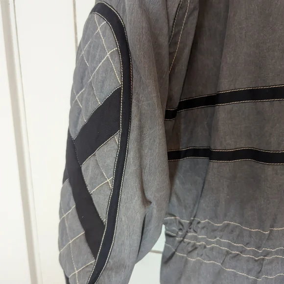 ❄️ Bogner Vintage women's Gray and Black Winter Coat Jacket size 10